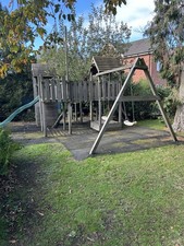 Large Wooden Playground 